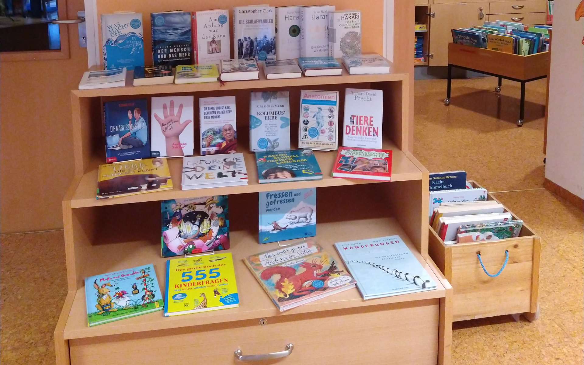 Büchertreppe